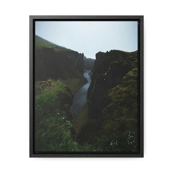 A View of the River - Canvas with Frame