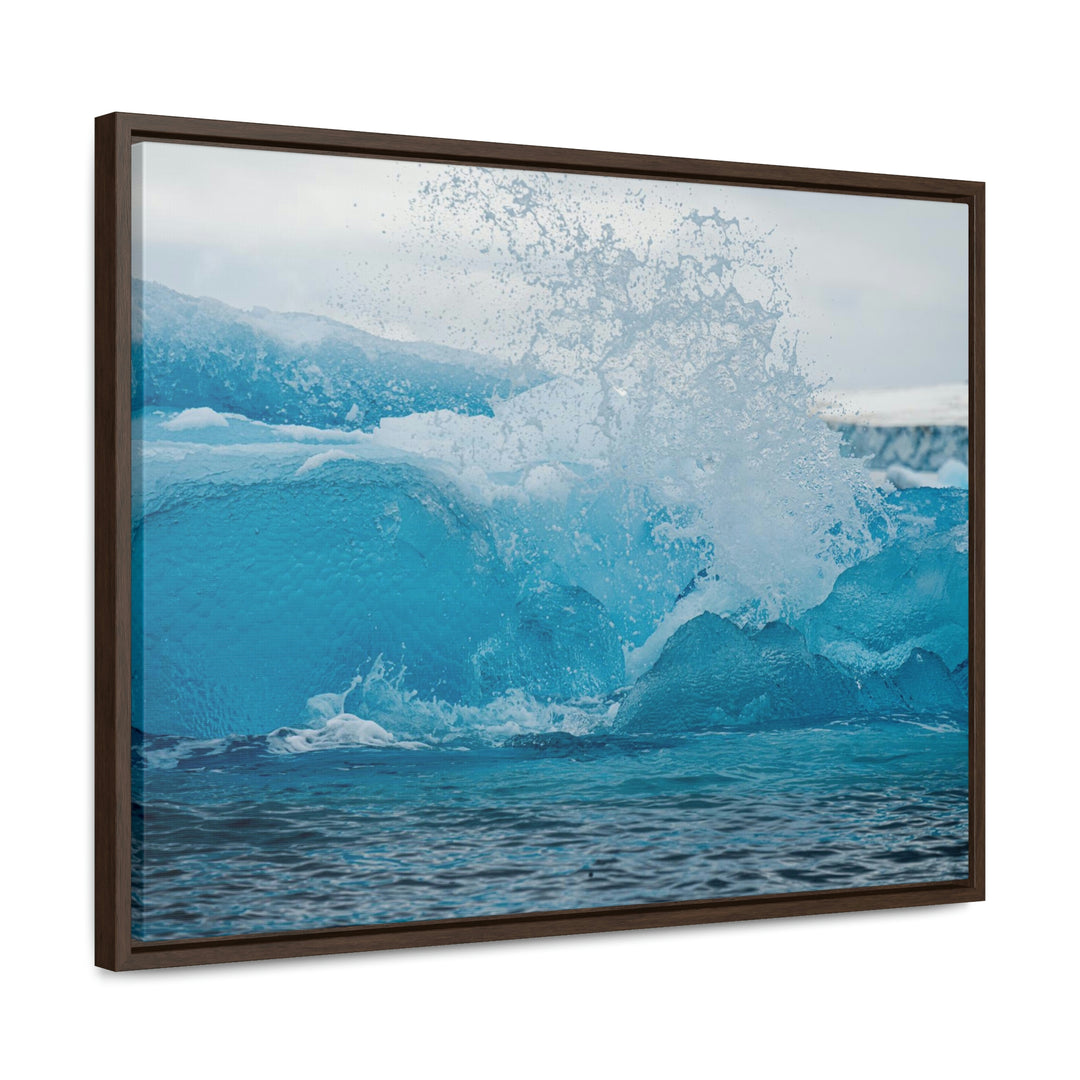 Freezing Splash - Canvas with Frame