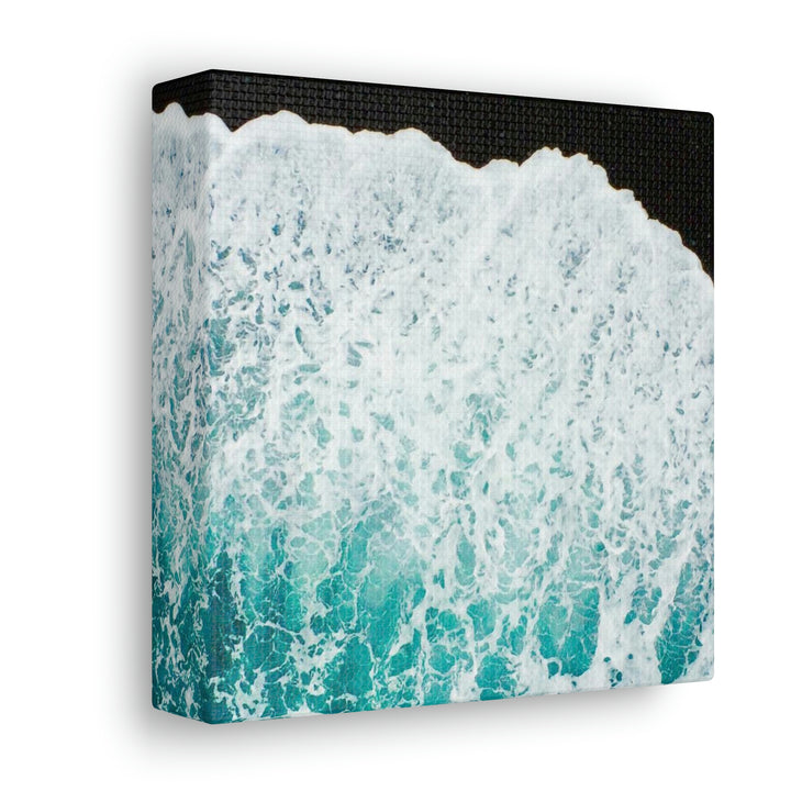 A Wave on Volcanic Sand - Canvas