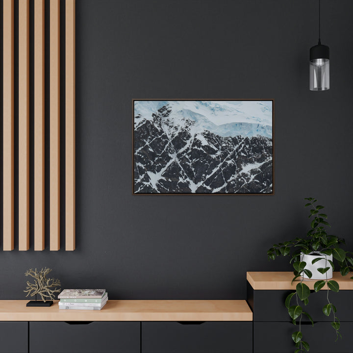 Ancient Ice - Canvas with Frame