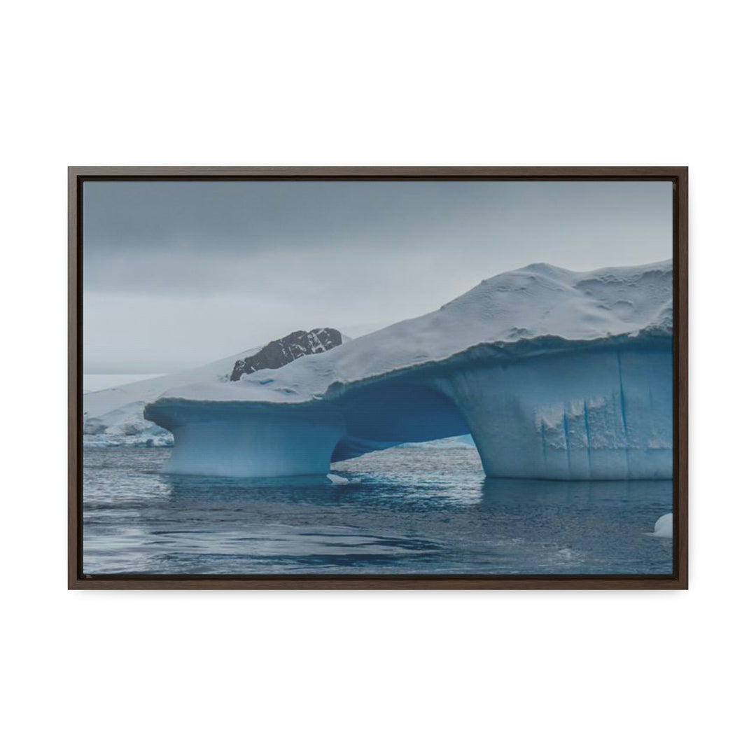 Textured Ice - Canvas with Frame