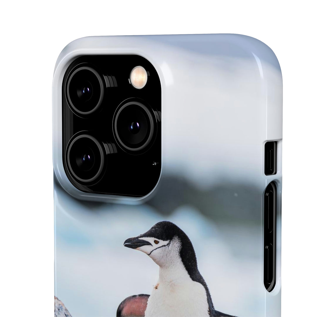 Stretched Penguin - Phone Case