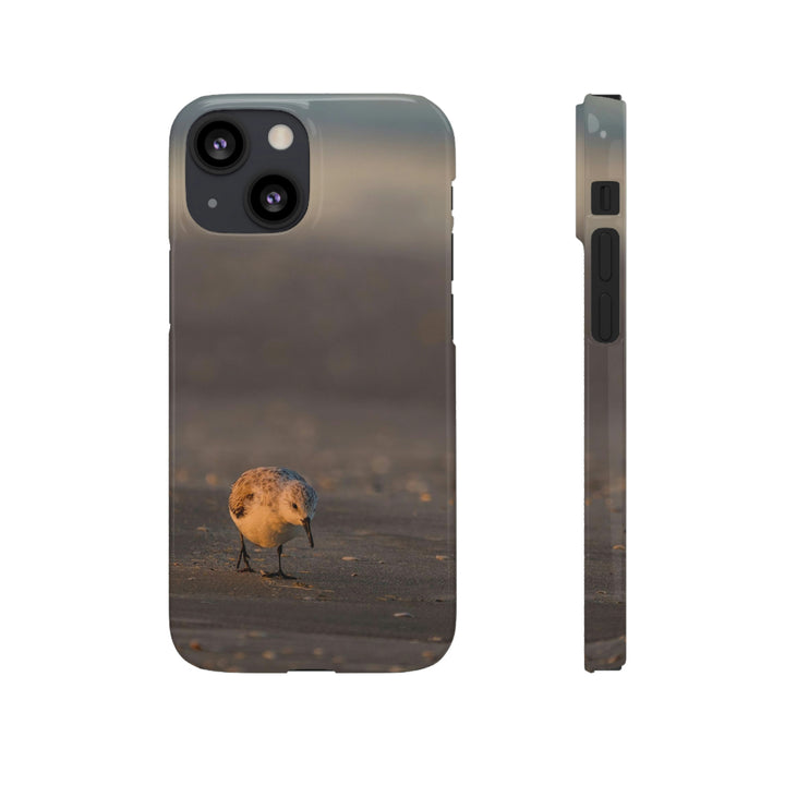 Feeding Sanderling - Phone Case