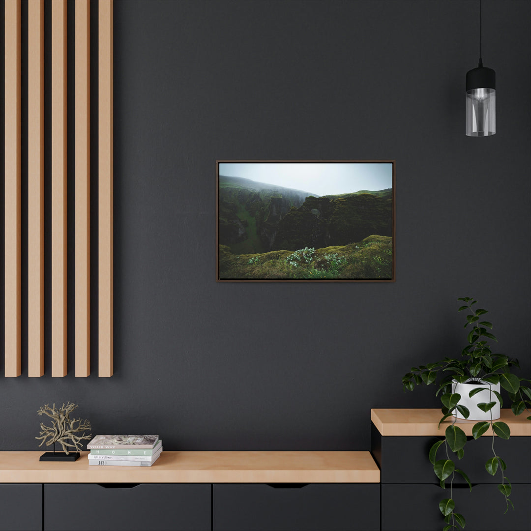 Mystical Canyon - Canvas with Frame