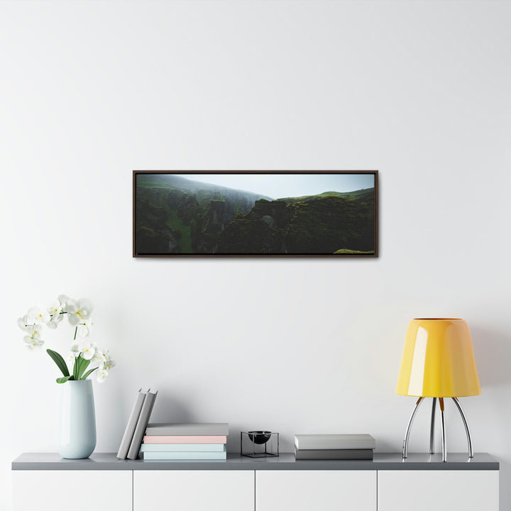 Mystical Canyon - Canvas with Frame