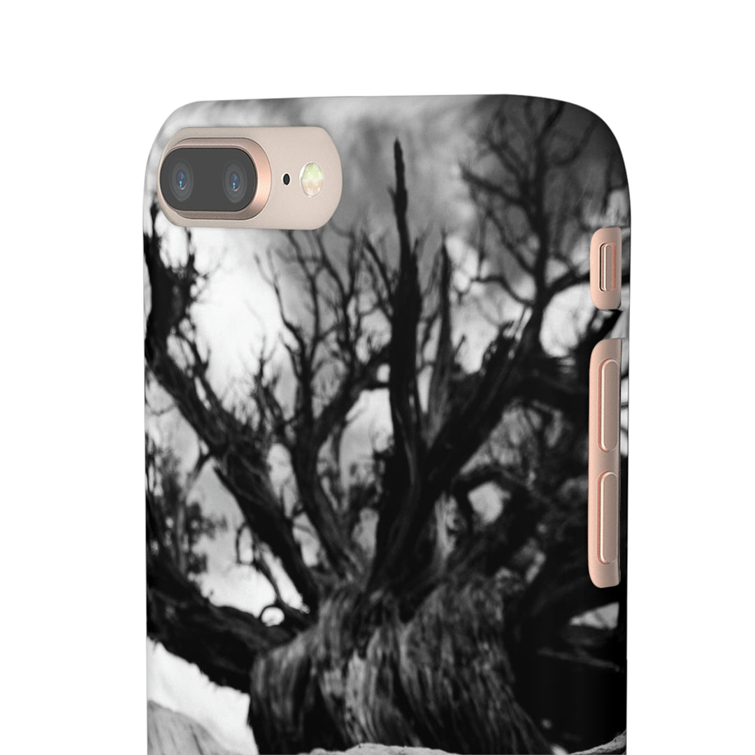 Desert Reach in Black and White - Phone Case