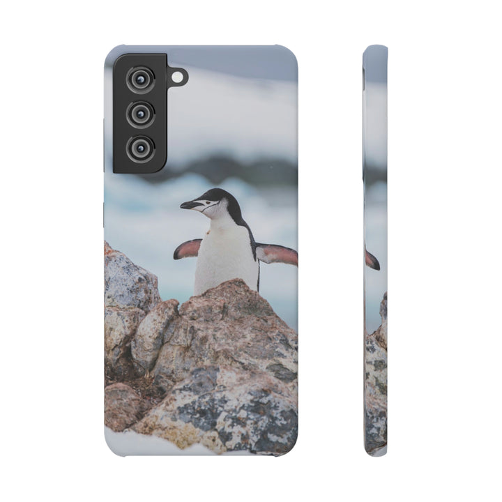 Stretched Penguin - Phone Case