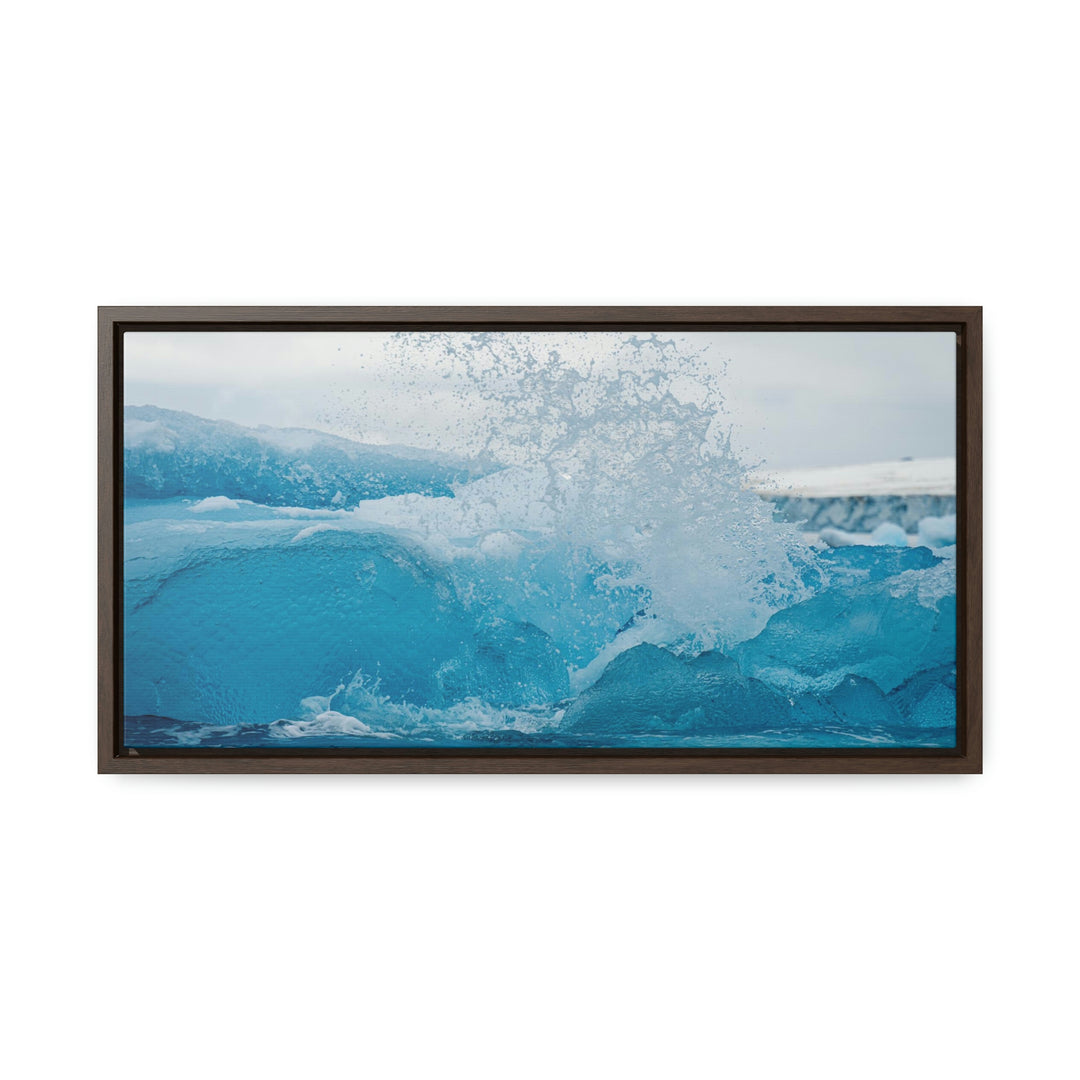 Freezing Splash - Canvas with Frame