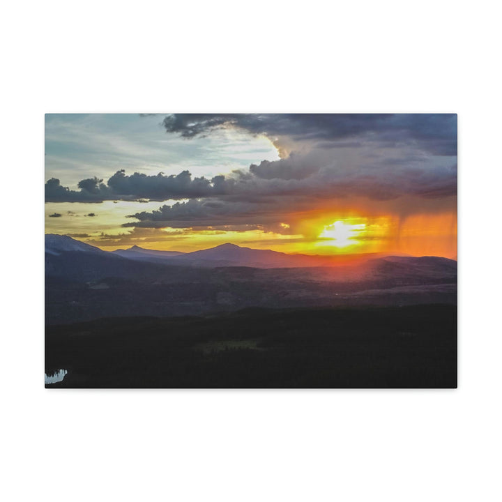 Rainy Sunset - Canvas