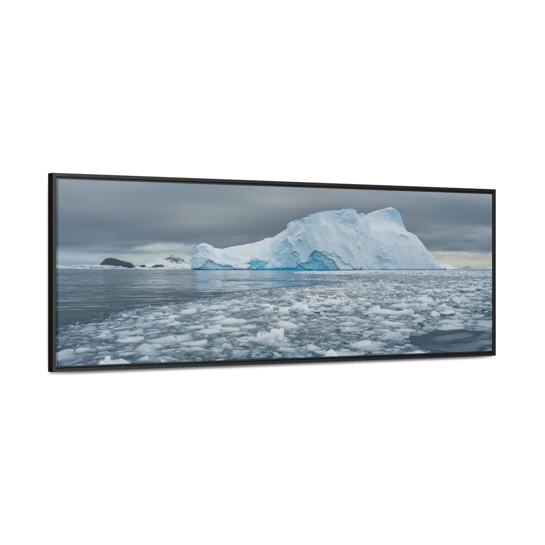 Lane of Ice - Canvas with Frame