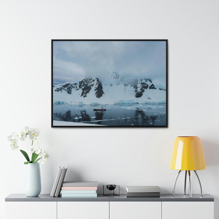 Peaceful Anchoring - Canvas with Frame