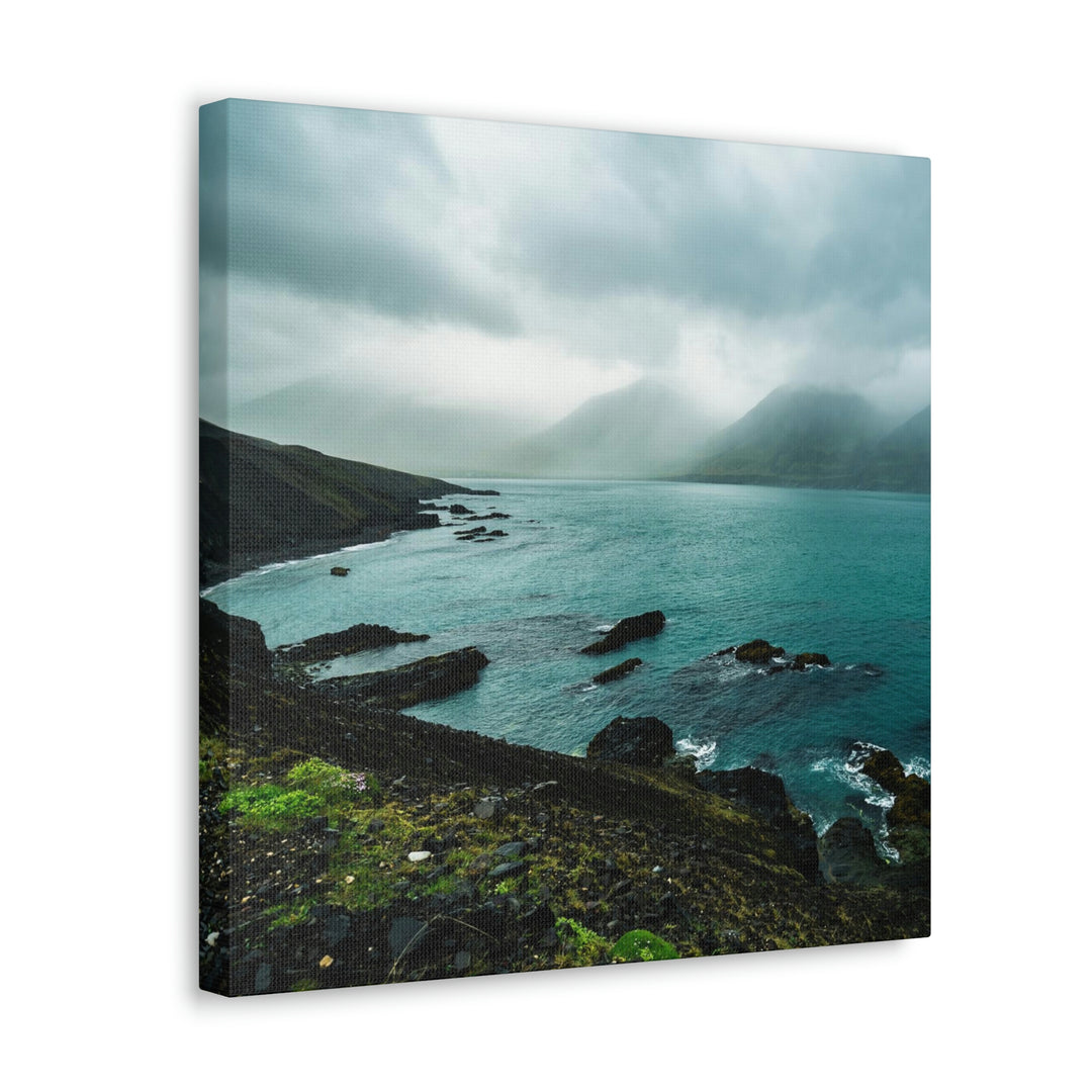 Mystical Mountain View - Canvas