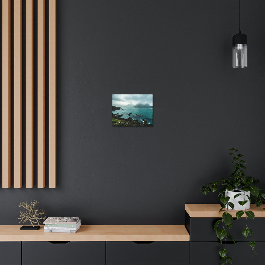 Mystical Mountain View - Canvas