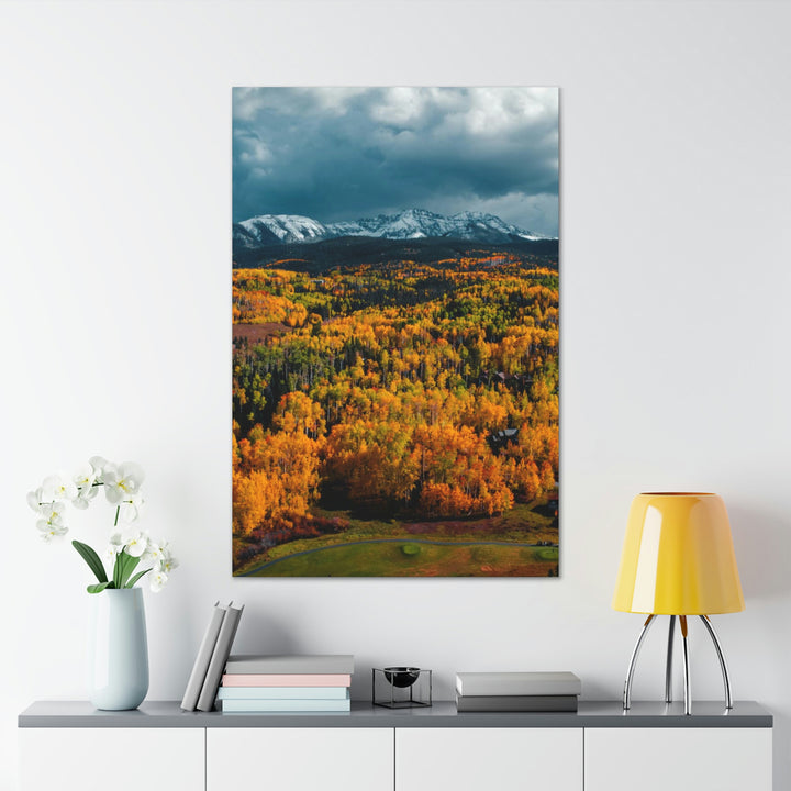 Golds of Autumn - Canvas