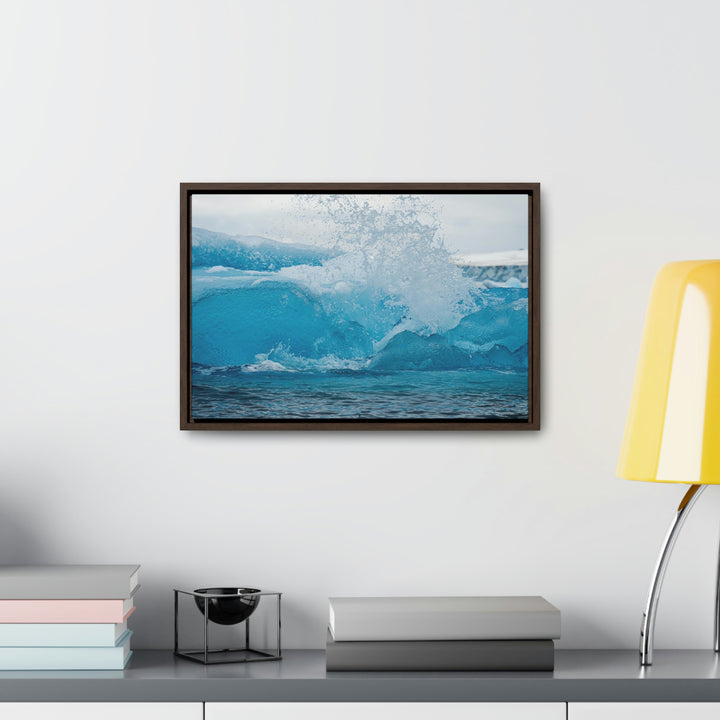 Freezing Splash - Canvas with Frame