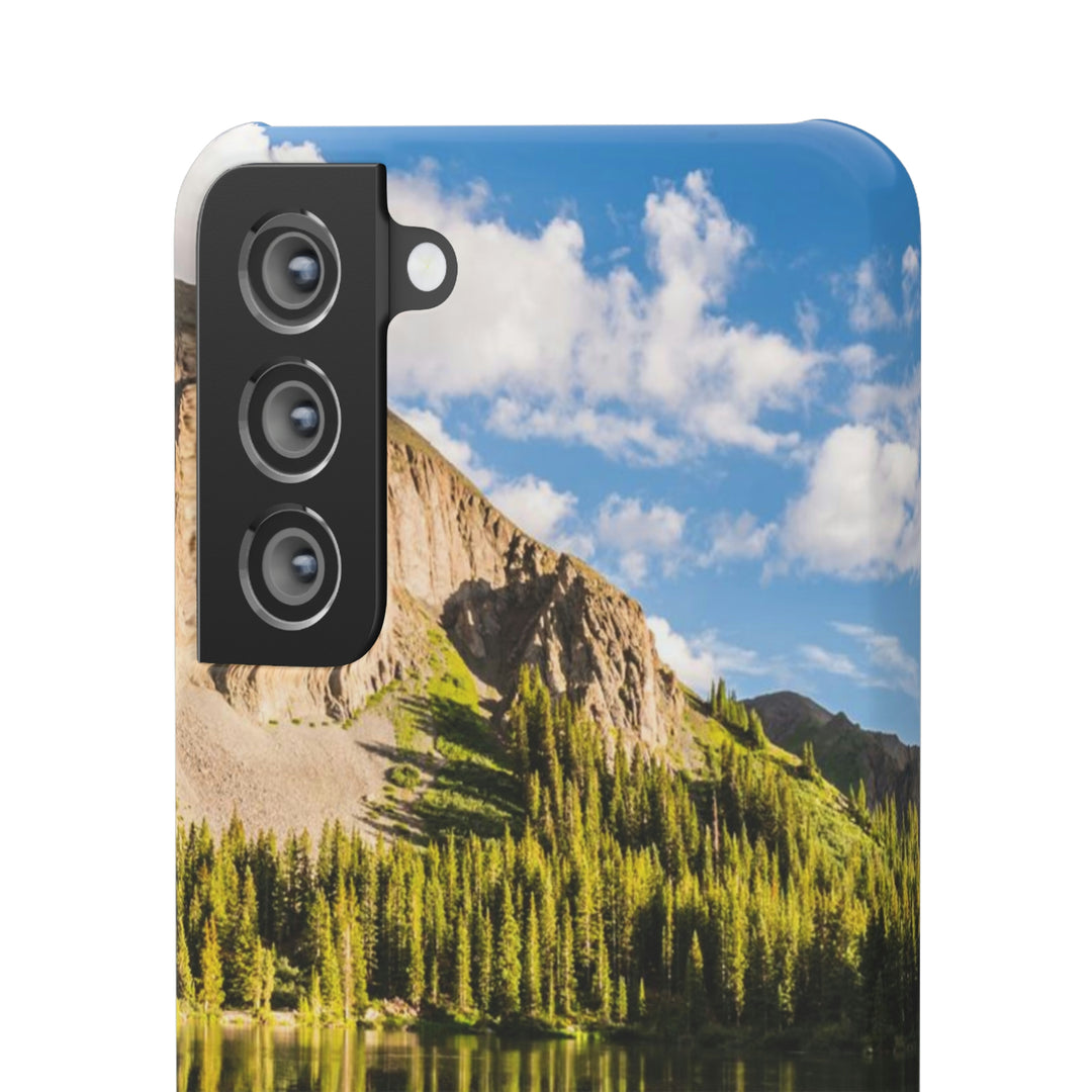 Mountain Scene Reflected - Phone Case