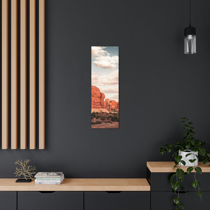 A Desert Sunset - Canvas