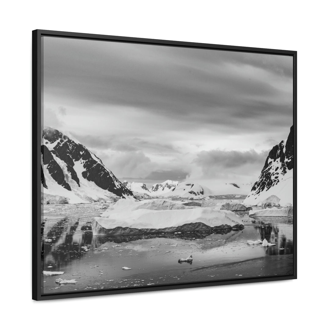 A Still Day in Black and White - Canvas with Frame