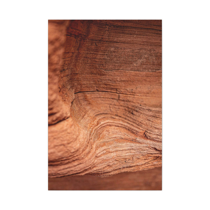 Sedimentary Rock Curves - Canvas