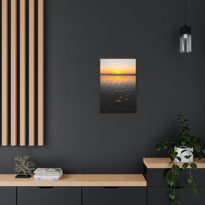 Burrows at Sunrise - Canvas with Frame