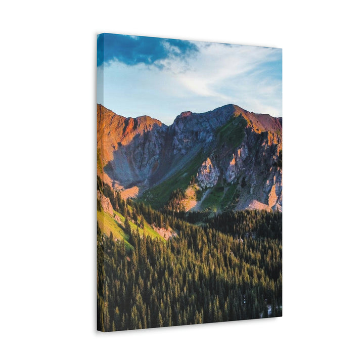 Fading Mountain Light - Canvas