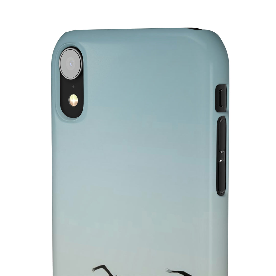 Brown Pelicans in Flight - Phone Case