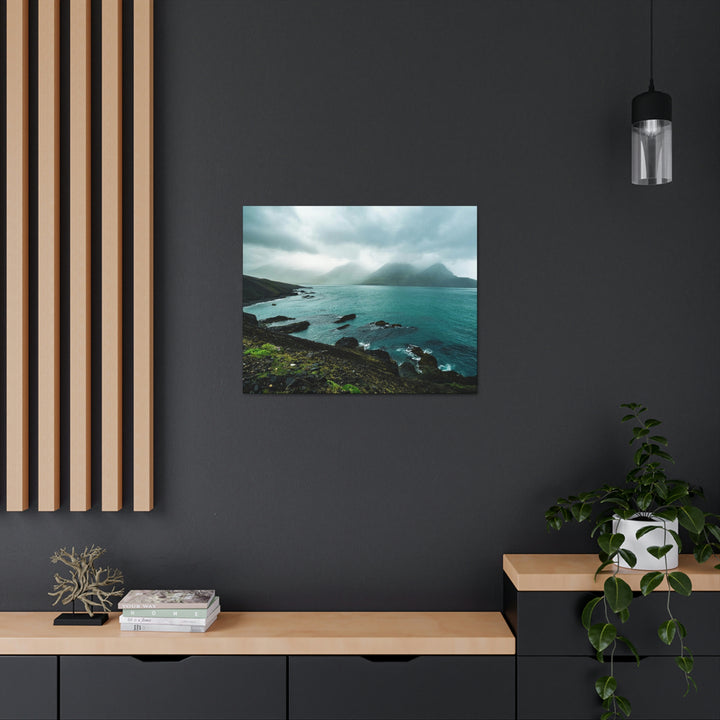 Mystical Mountain View - Canvas