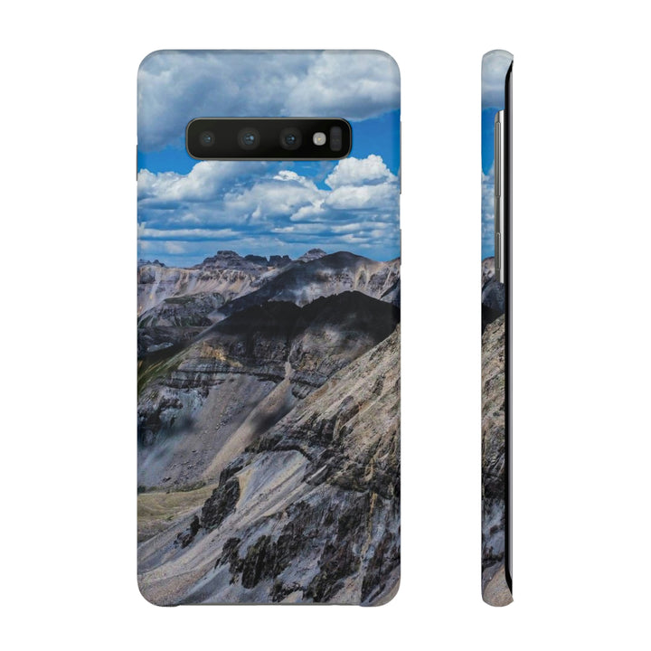 Imogene Pass From the Air - Phone Case