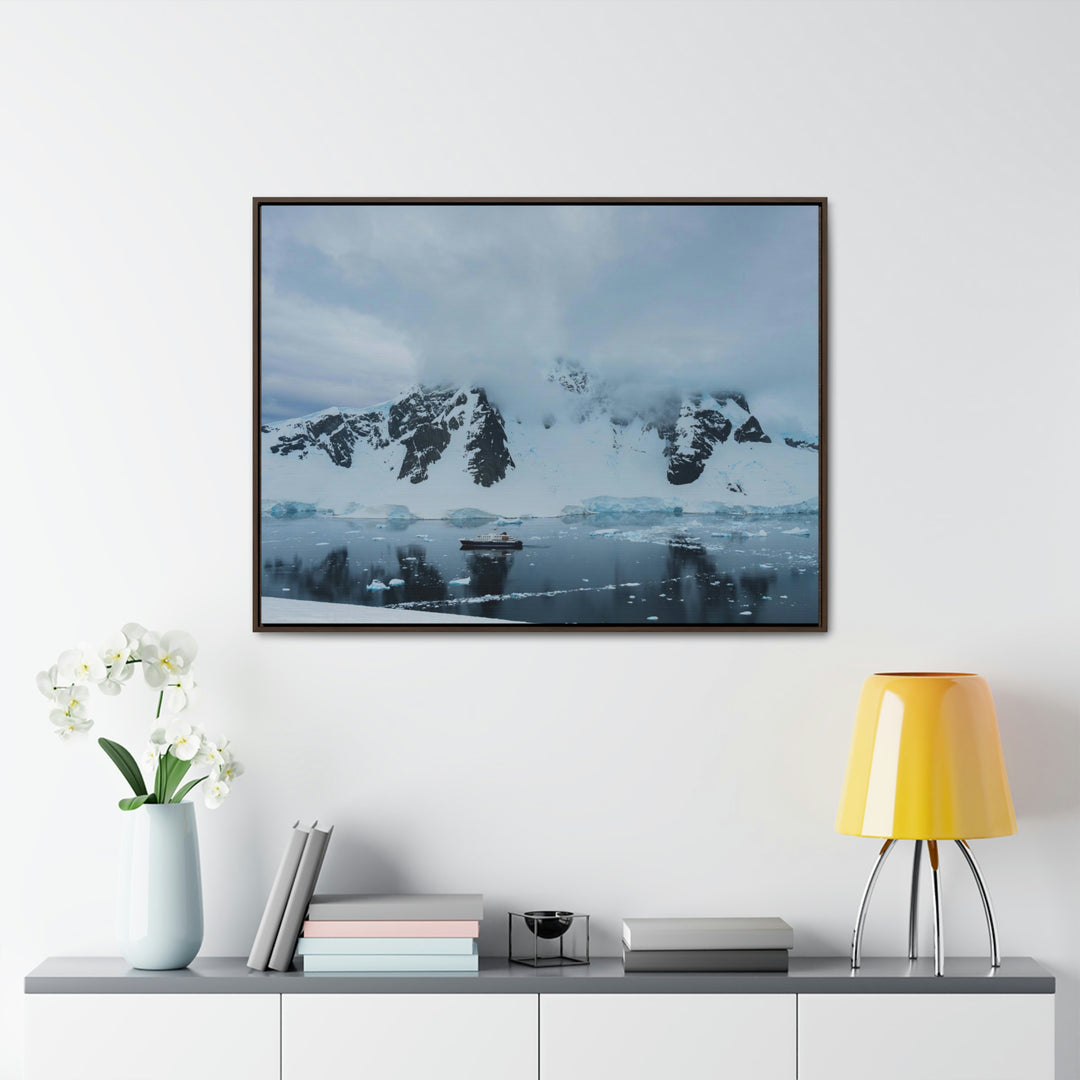 Peaceful Anchoring - Canvas with Frame