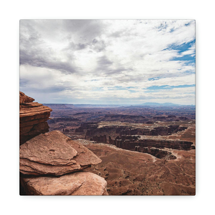 The Canyon Below - Canvas