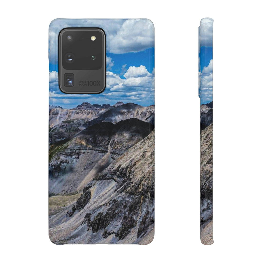 Imogene Pass From the Air - Phone Case