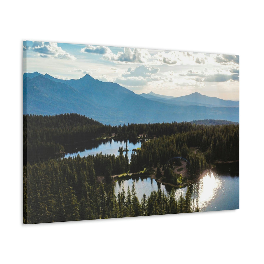 Cool Mountain Lakes - Canvas