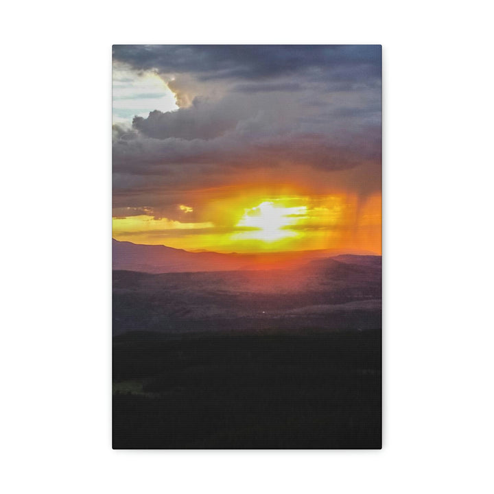 Rainy Sunset - Canvas