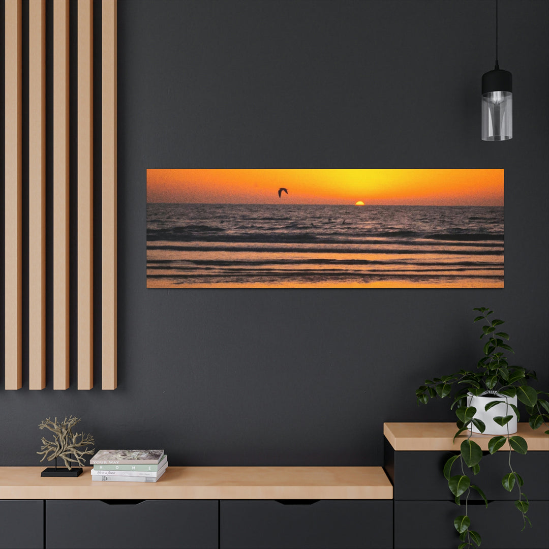 Sunrise on the Sea - Canvas