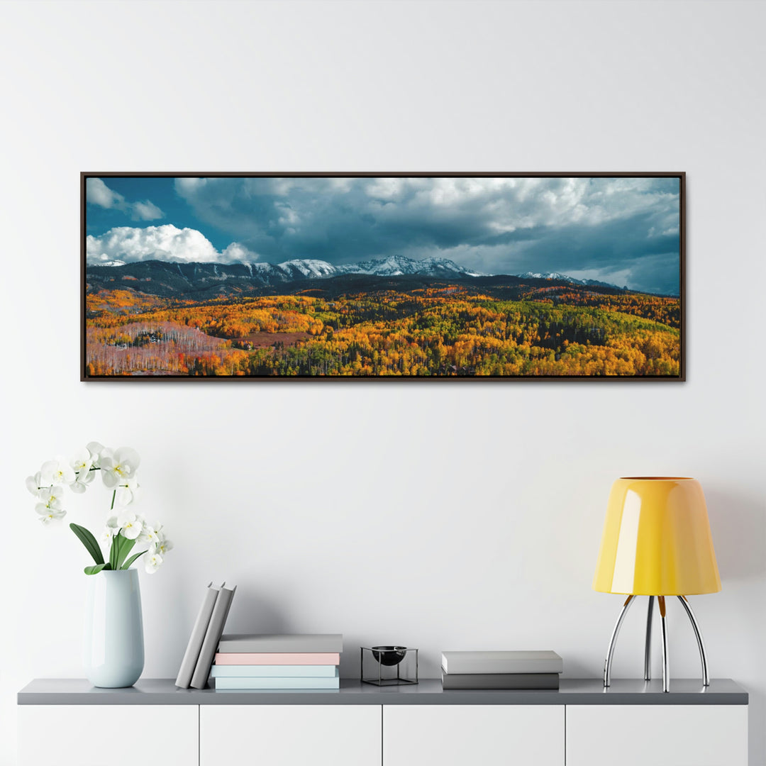 Golds of Autumn - Canvas with Frame