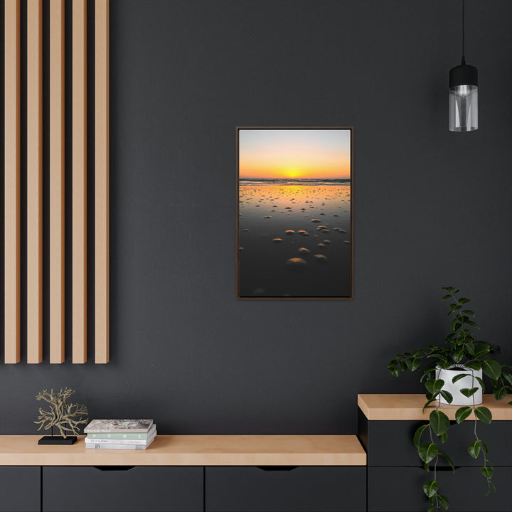 Burrows at Sunrise - Canvas with Frame