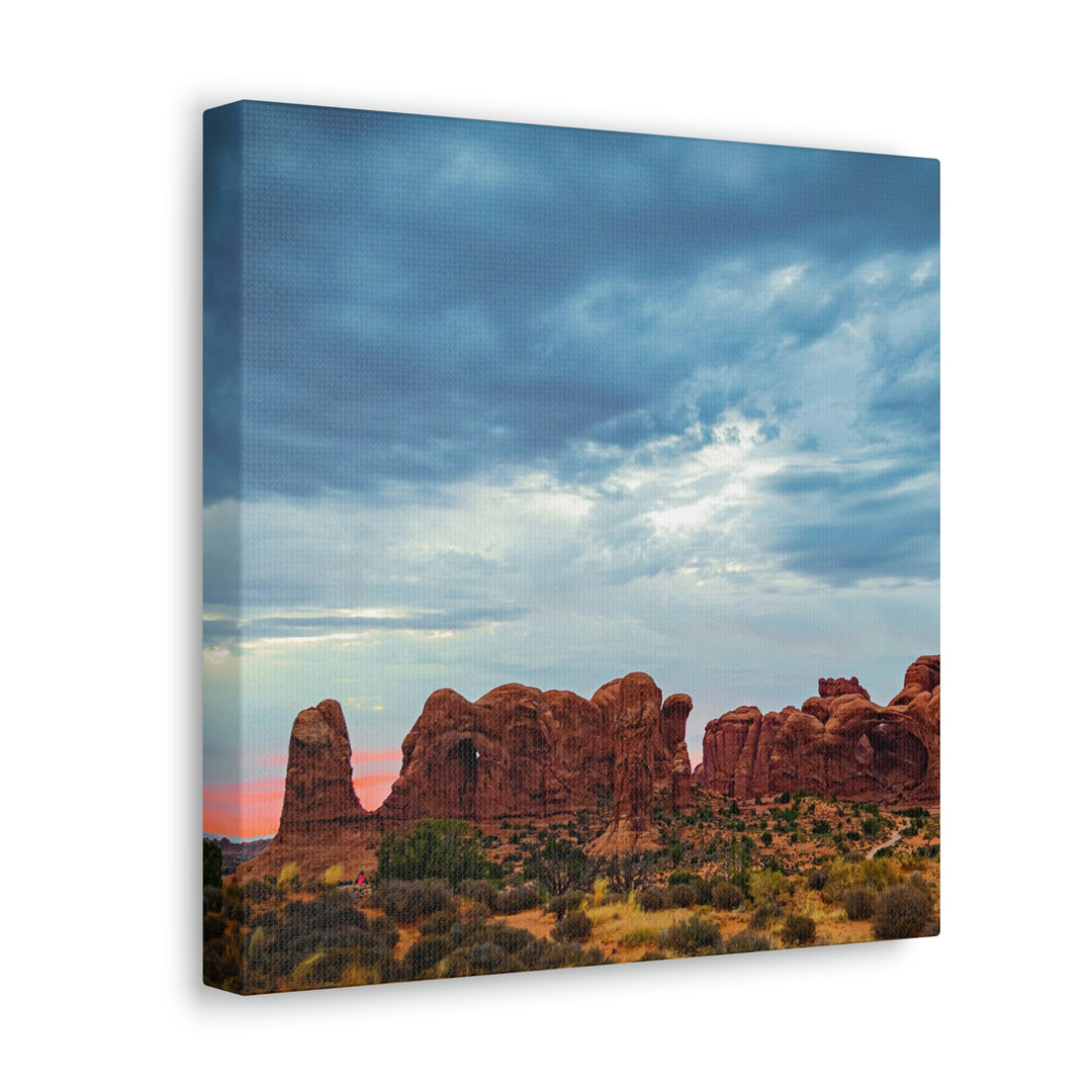 Arches at Sunset - Canvas