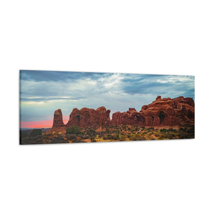 Arches at Sunset - Canvas