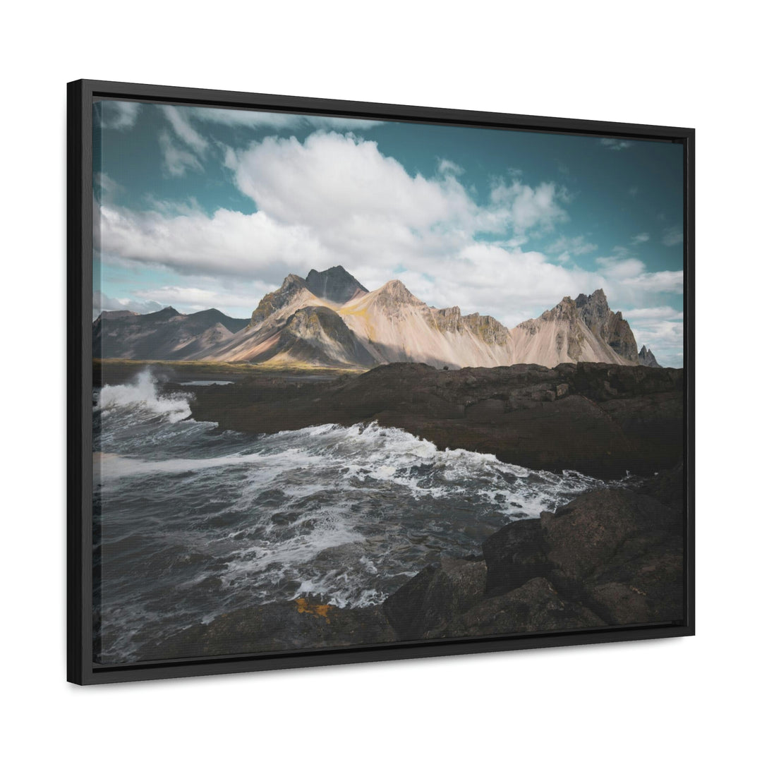 Crashing Sea - Canvas with Frame