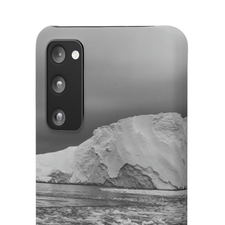 Lane of Ice In Black and White - Phone Case