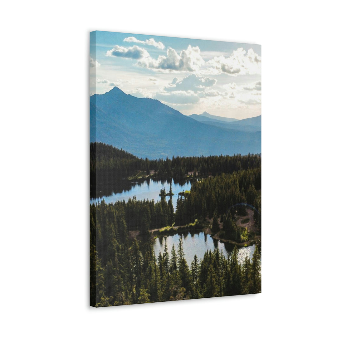 Cool Mountain Lakes - Canvas