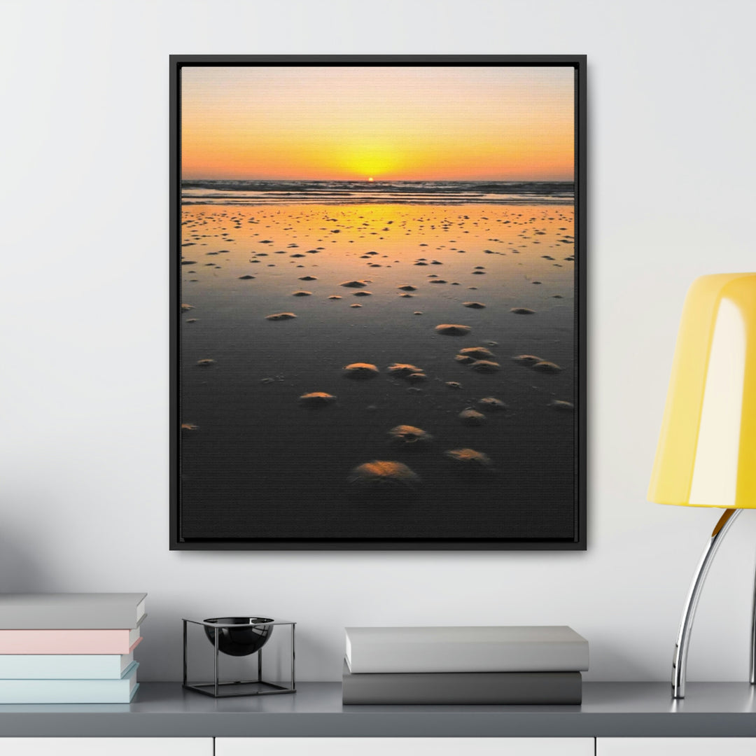 Burrows at Sunrise - Canvas with Frame