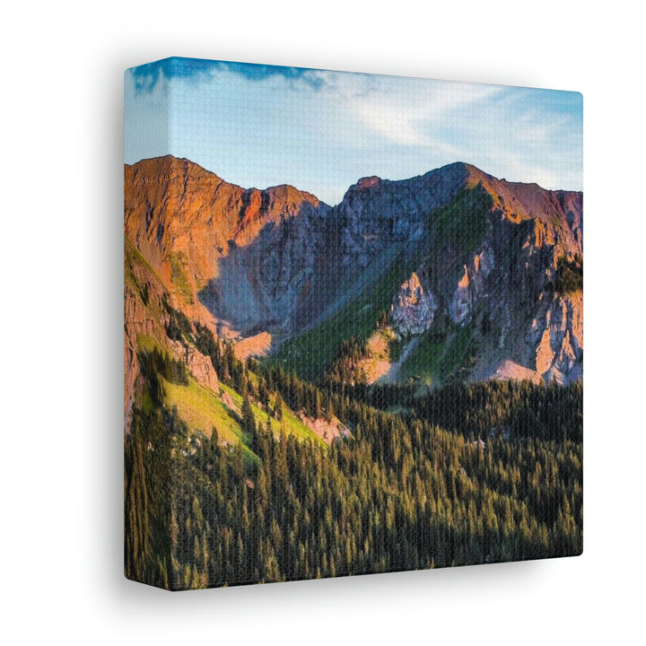 Fading Mountain Light - Canvas