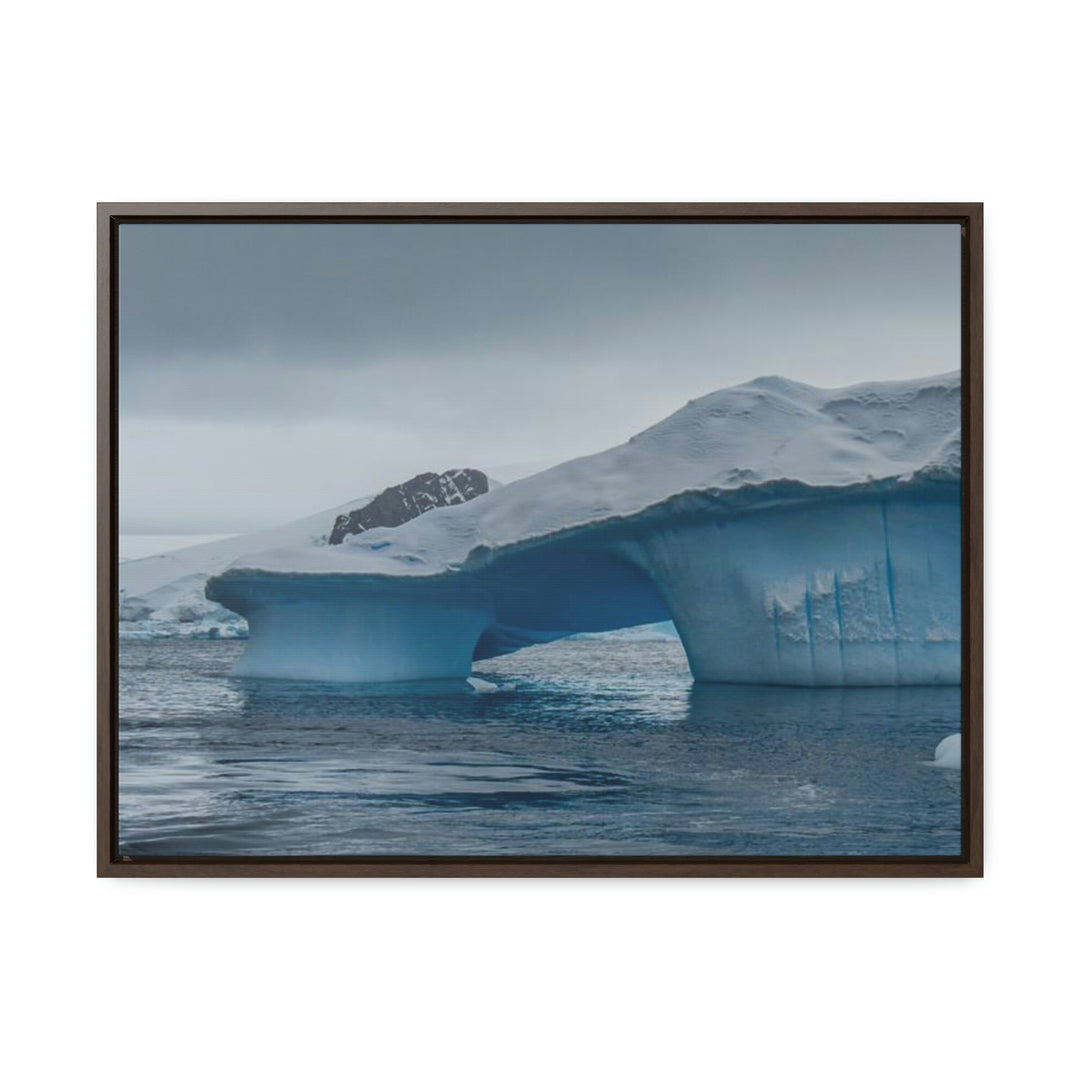 Textured Ice - Canvas with Frame