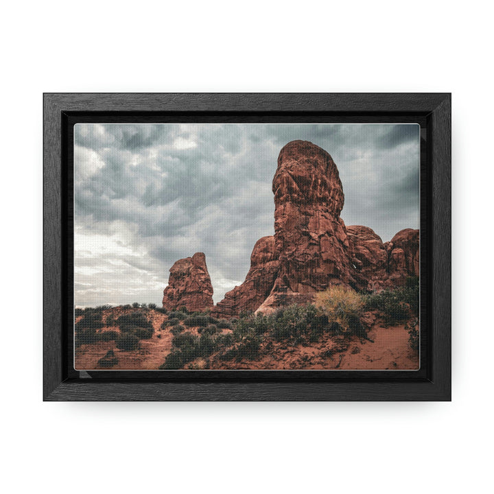 Dramatic Rocks - Canvas with Frame