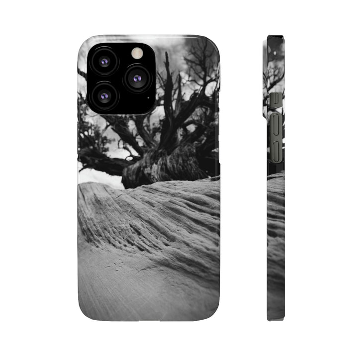 Desert Reach in Black and White - Phone Case