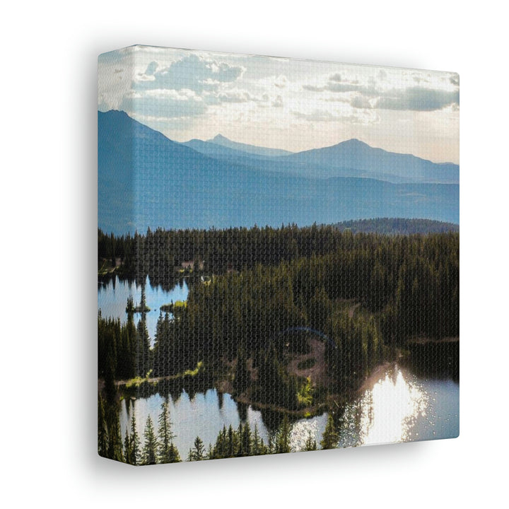 Cool Mountain Lakes - Canvas