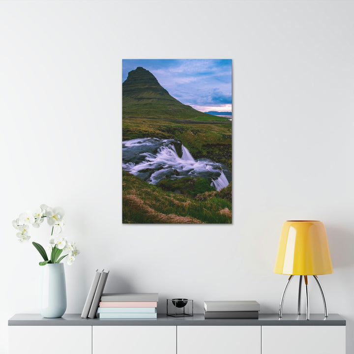 An Icelandic Sunset - Canvas