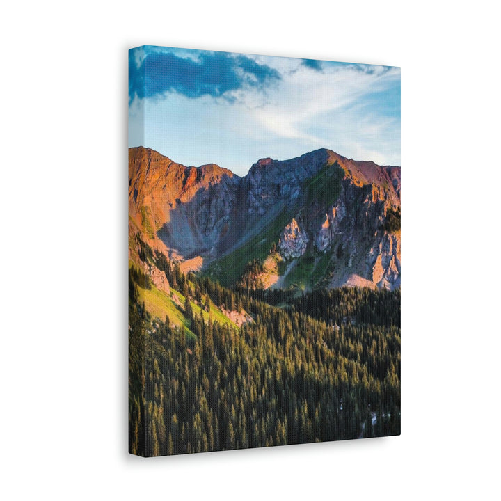 Fading Mountain Light - Canvas