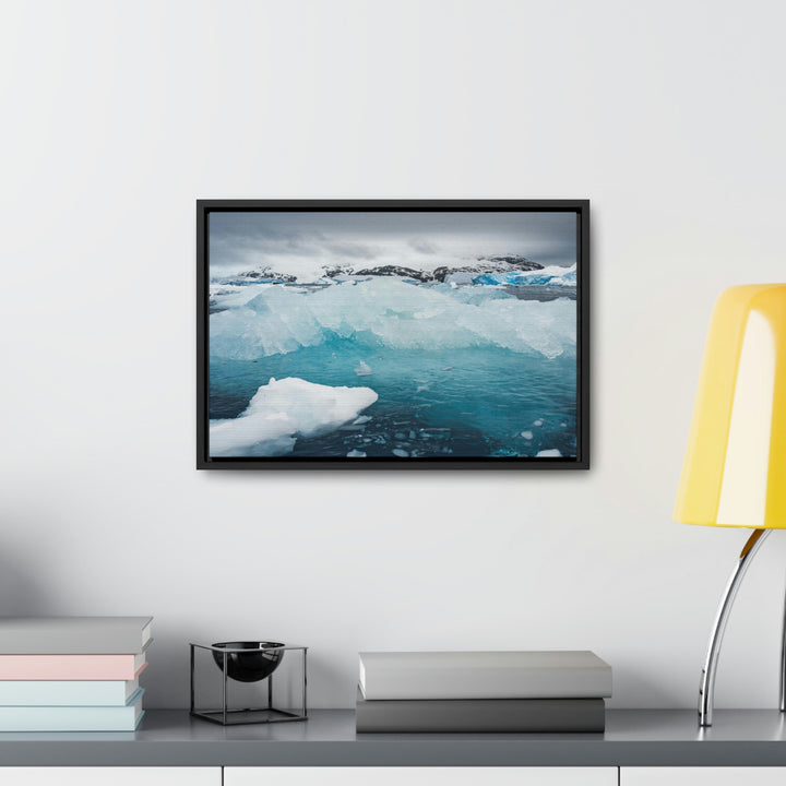 Floating Ice - Canvas with Frame